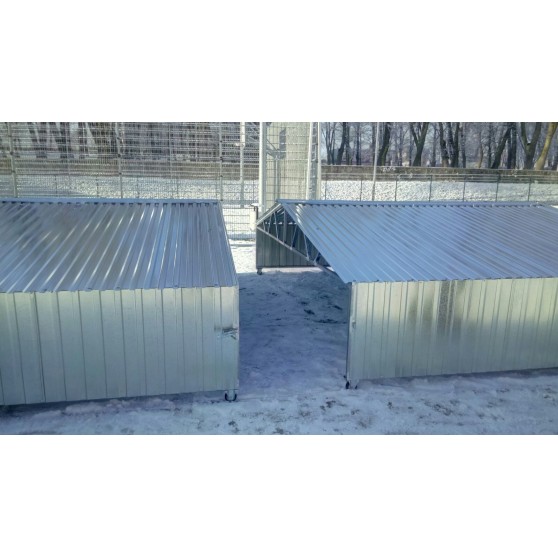 Garaż na zeskok do skoków za metr