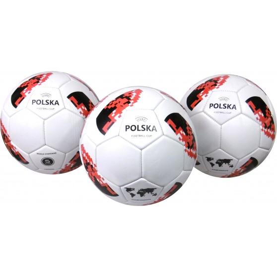 Piłka nożna treningowa reklamowa poz grafiką  panele nr.5 