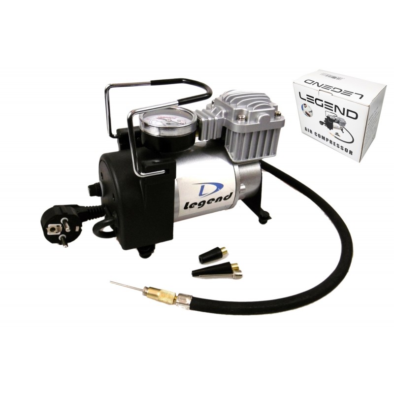 Kompresor do pompowania piłek 1 cylindrowy Legend