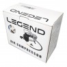 Kompresor 1-cylindrowy z manometrem 230V – z końcówkami i torbą| Legend Sport
