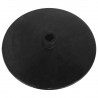 Podstawa gumowa do tyczek FI 25mm 0,60 kg