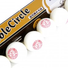 Piłeczki do tenisa stołowego białe marki Double Circle