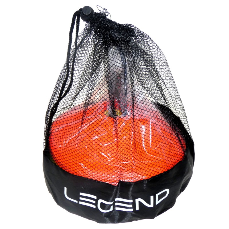 Stożki treningowe talerzyki zestaw 50szt na stojaku Legend