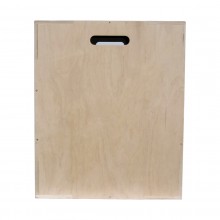 Skrzynia plyometryczna Cross Jump Box o wymiarach 60 cm x 50 cm x 40 cm marki Legend