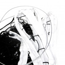 Siatka do siatkówki plażowej czarna kompletna z linką Legend