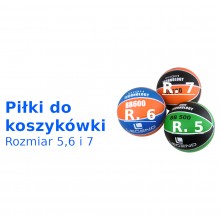 Piłka do kosza Legend BB700 8 paneli czarno-pomarańczowa