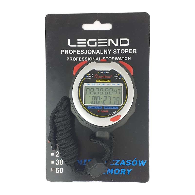 Stoper sportowy profesjonalny 30 międzyczasów Legend