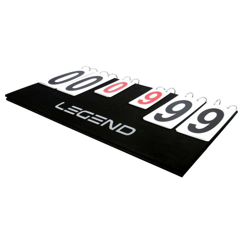 Tablica wyników dwustronna rozkładana Legend