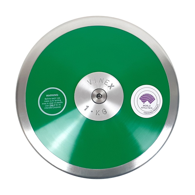 Dysk do rzutów wykonany ze stali i tworzywa Legend