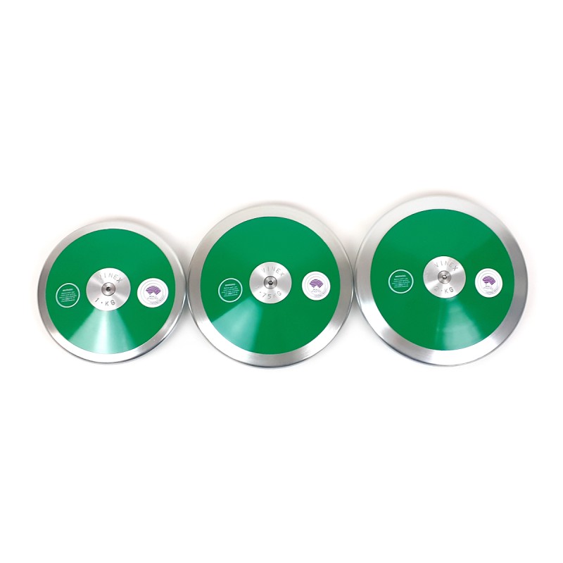 Dysk do rzutów wykonany ze stali i tworzywa Legend