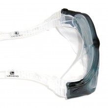 Okularki pływackie typu maska z silikonową uszczelką Legend