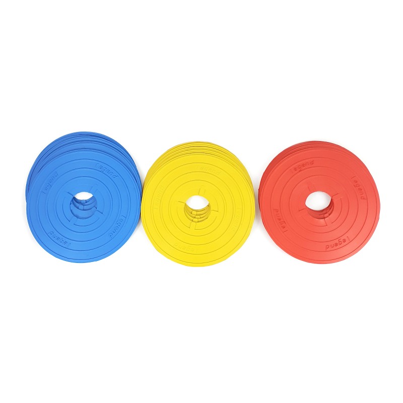 Znacznik pola płaski marker podłogowy gumowy Legend