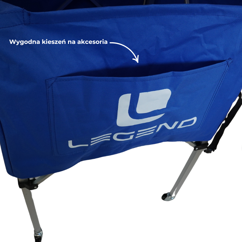 Składany wózek na piłki aluminiowy „Parasol”