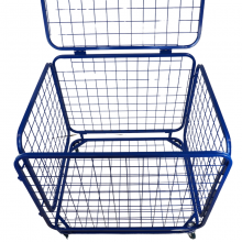 Wózek na piłki z profilu metalowego i kratownicy - Legend Sport