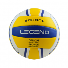 Piłka siatkowa Legend w rozmiarze 5, wyjątkowo miękka w dotyku i jednocześnie pewnie leży w dłoni gracza.