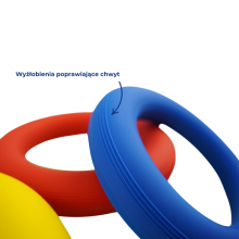 Ringo gumowe 18 cm różne kolory - Legend Sport