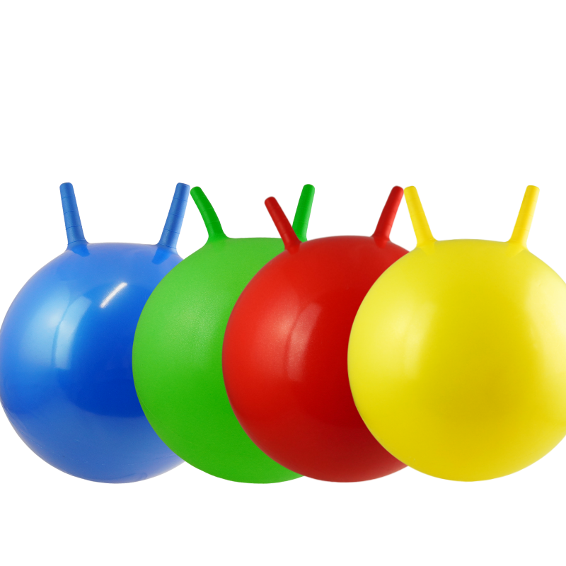 Piłka skacząca z uchwytami 55 cm różne kolory - Legend Sport