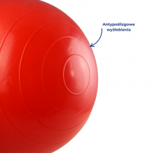 Piłka skacząca z uchwytami 55 cm różne kolory - Legend Sport