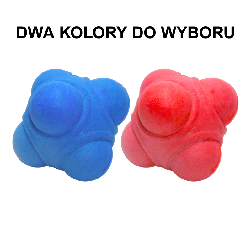 Piłka z wypustkami do ćwiczeń refleksu - Legend Sport