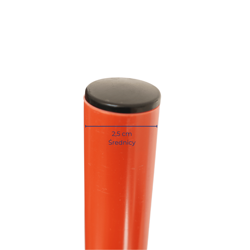 Tyczka treningowa 120 cm z podstawą gumową 0,7 kg - Legend Sport