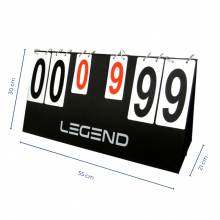 Tablica wyników dwustronna rozkładana Legend