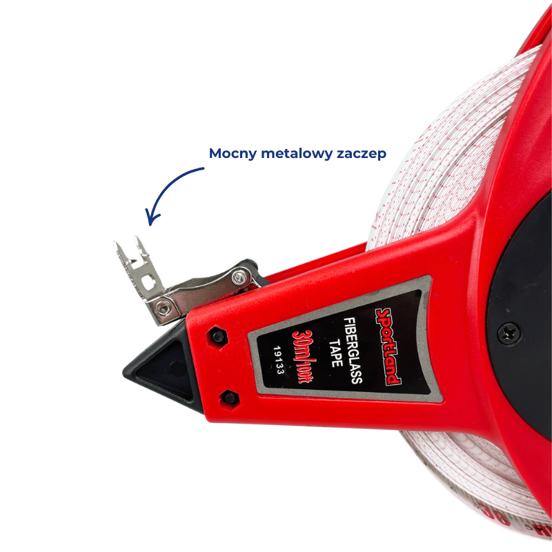 Taśma miernicza na łożysku 30m - Legend Sport