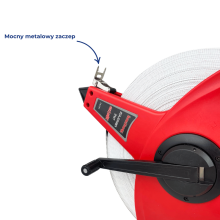 Taśma miernicza na łożysku 100m - Legend Sport