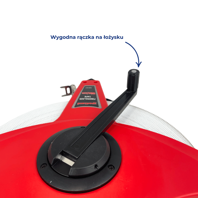 Taśma miernicza na łożysku 100m - Legend Sport