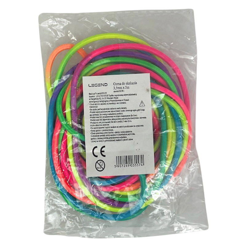 Guma do skakania wielokolorowa 5m - Legend Sport