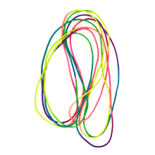 Guma do skakania wielokolorowa 5m - Legend Sport