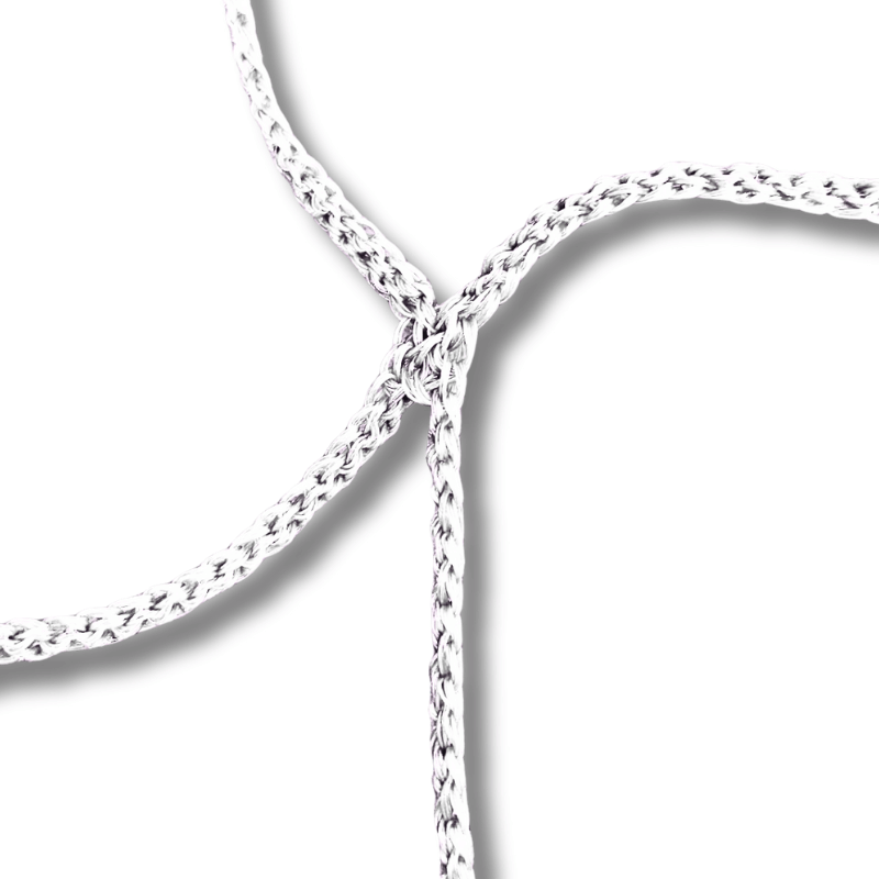 Komplet siatek na bramki do piłki nożnej JUNIOR |5m x 2m| PE 3mm bez