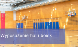 Wyposażenie hal i boisk